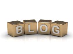 Blog cubes 3d render
