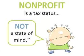 Nonprofit is a tax status NP tax image - low res