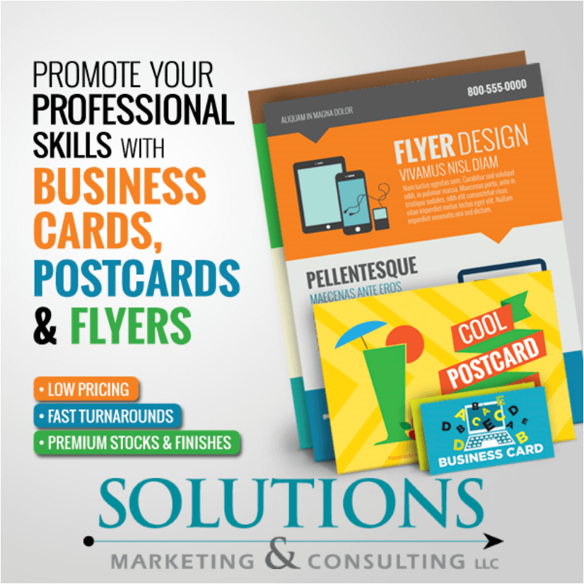 small business printing ad